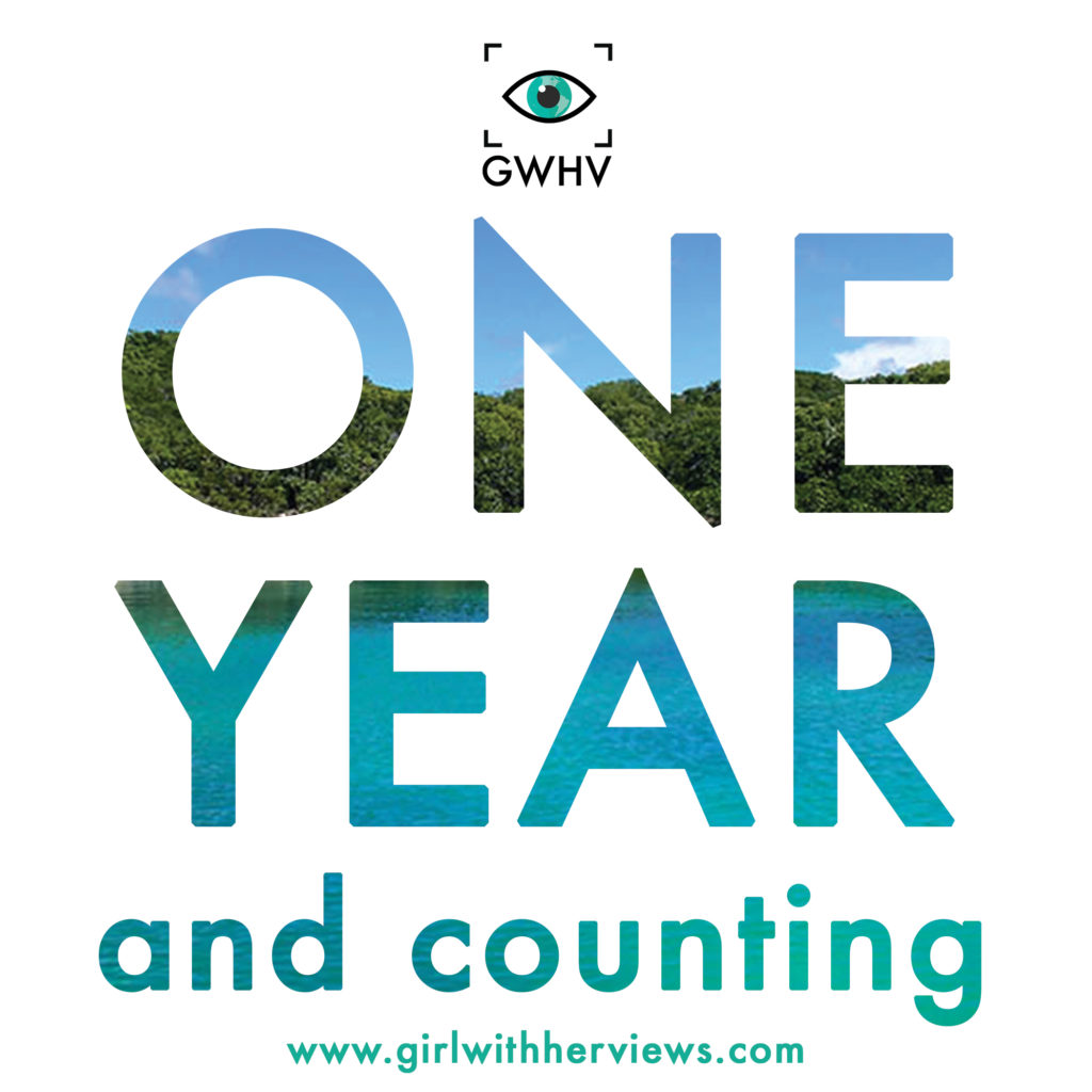 HAPPY 1 YEAR BLOGIVERSARY!